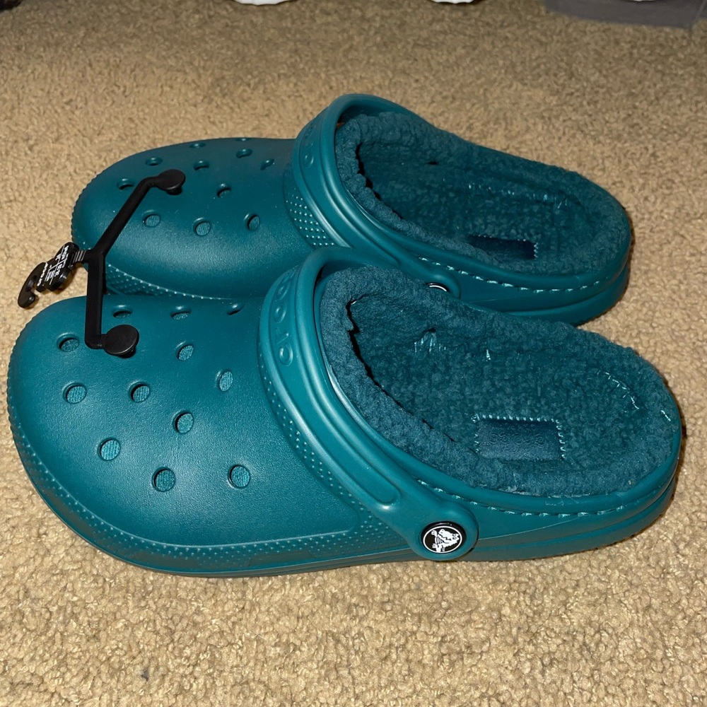 Forest Green Crocs